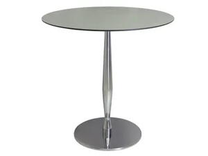 SLOGI-40 - Round stainless steel table _ Vela Arredamenti